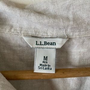 LL Bean button up shirt - M